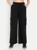 Women Solid Track Pants