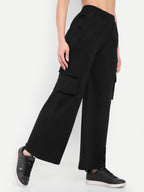Women Solid Track Pants