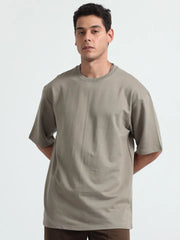 Pack Of 3 Oversize T-shirt :- Camel brown, Red, White